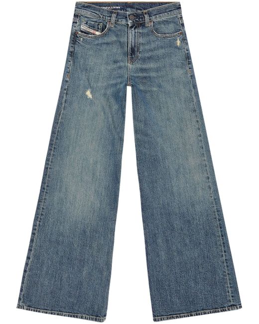 Diesel D-Akemi 1978 mid-rise bootcut jeans