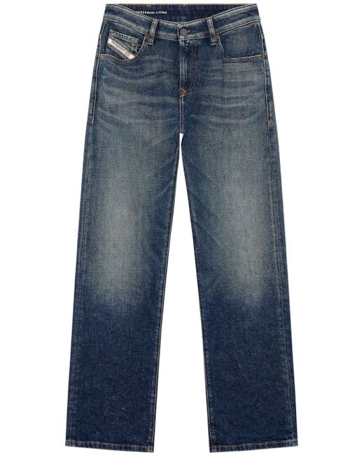 Diesel D-Reggy 1999 mid-rise straight-leg jeans