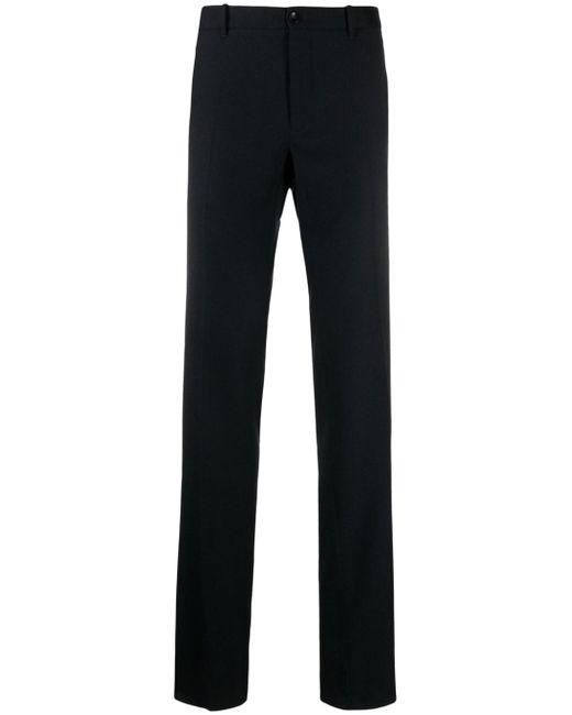 Incotex twill-weave virgin-wool tailored trousers
