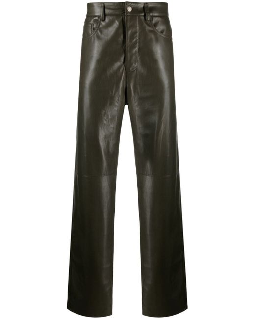 Nanushka Aric faux-leather trousers