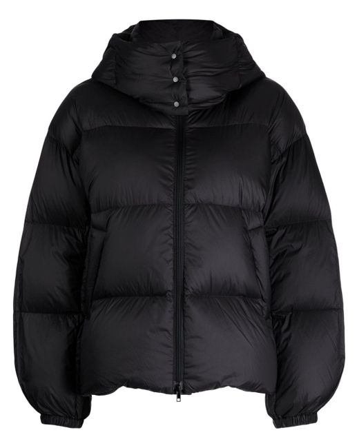 Jnby drop-shoulder puffer jacket