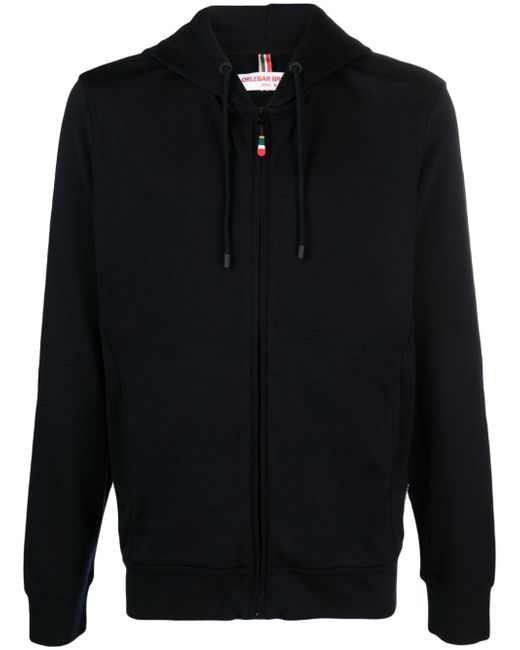 Orlebar Brown zip-up wool hoodie