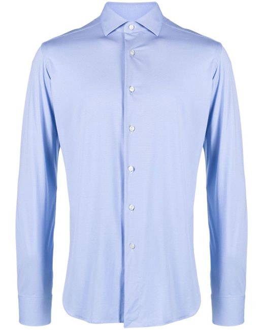 Xacus long-sleeve button-down shirt
