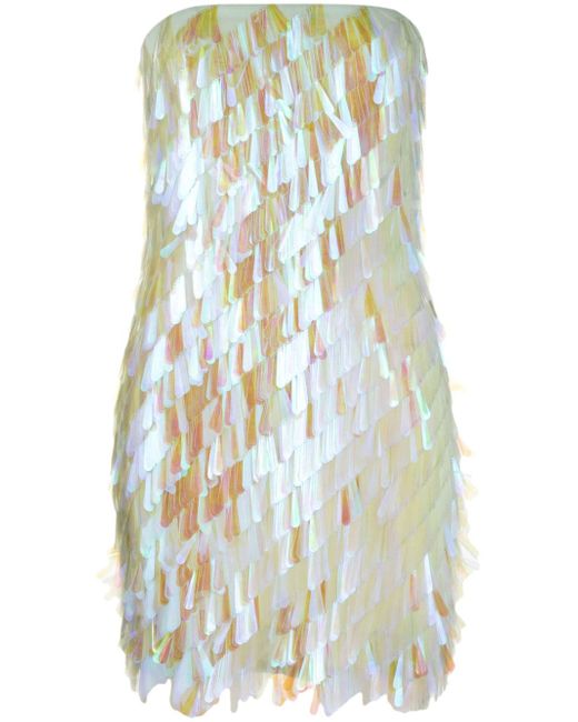 Attico sequin-embellished minidress