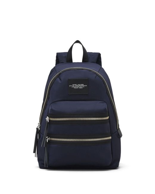 Marc Jacobs The Medium logo-appliqué backpack