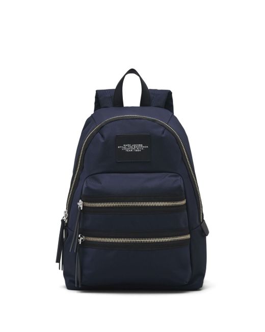Marc Jacobs The Large logo-appliqué backpack