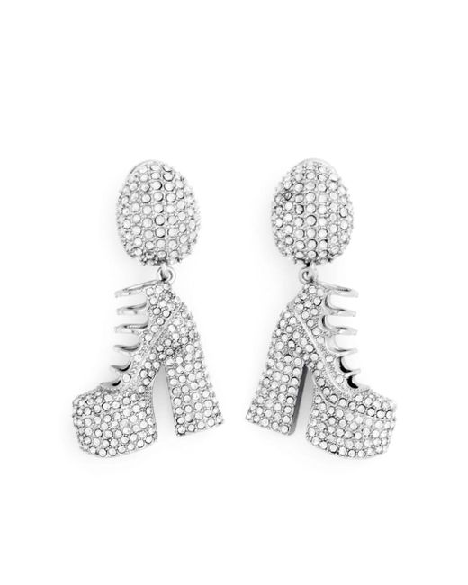 Marc Jacobs Kiki crystal-embellished drop earrings