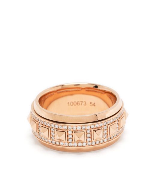 Statement Paris 18kt rose Rockaway Spinner diamond ring