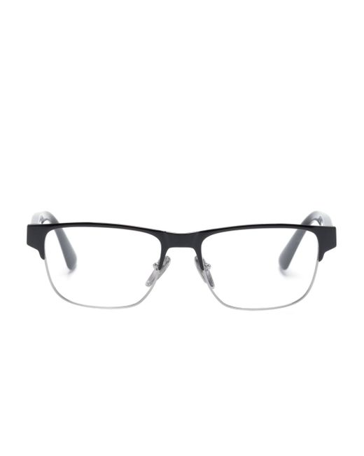 Prada rectangle-frame logo glasses