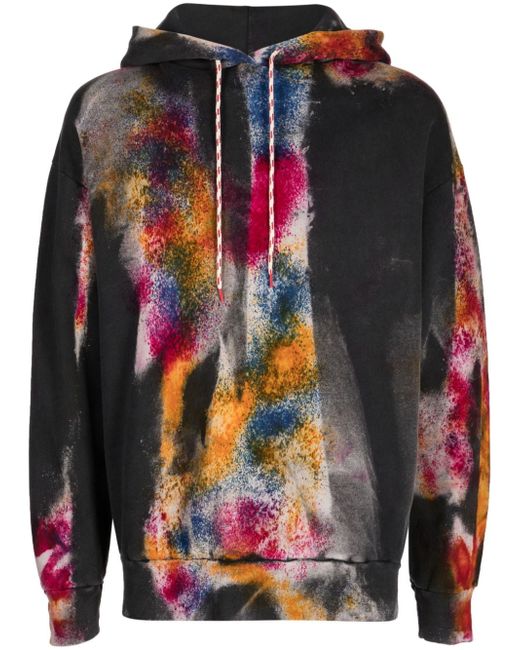 Aries spray-paint hoodie