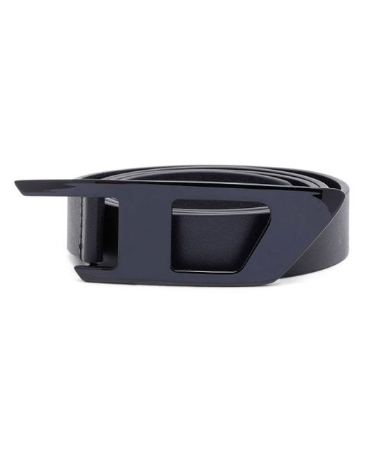 Diesel B-Dlogo leather belt