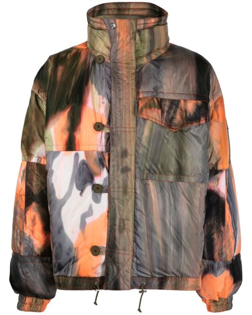 Bluemarble graphic-print puffer jacket