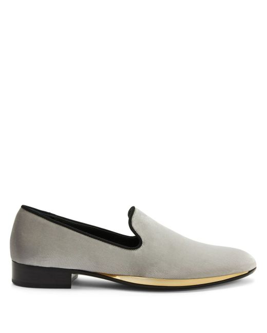 Giuseppe Zanotti Design Flash velvet loafers
