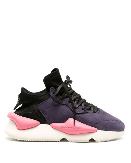 Y-3 Kaiwa panelled chunky sneakers