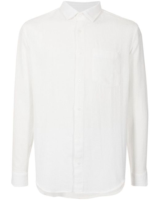 Osklen Crumple long-sleeve shirt