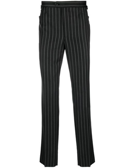 Fursac striped virgin wool tailored trousers