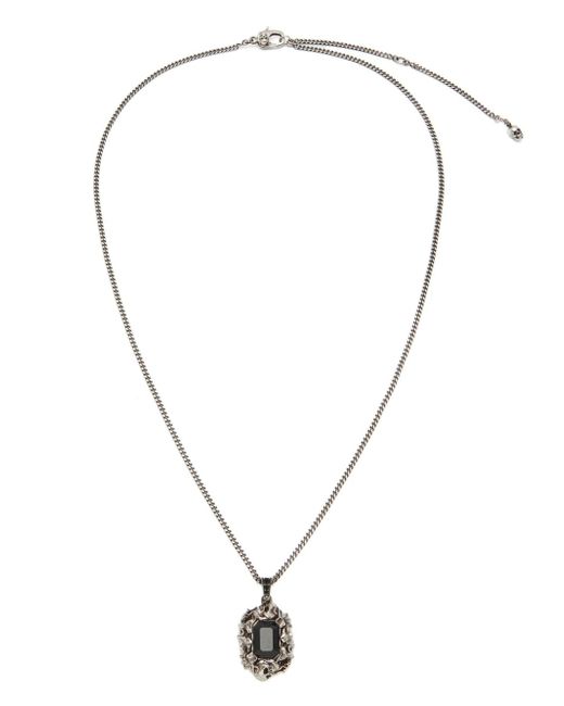 Alexander McQueen Ivy skull-appliqué necklace