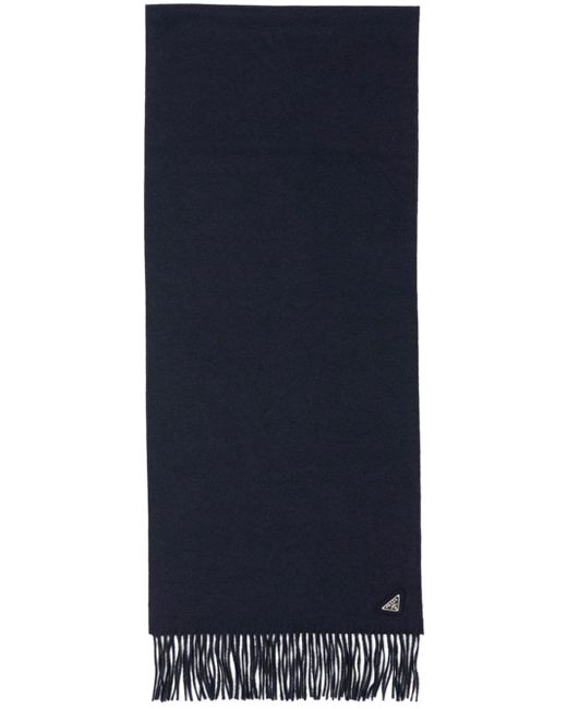 Prada Triangle-logo scarf
