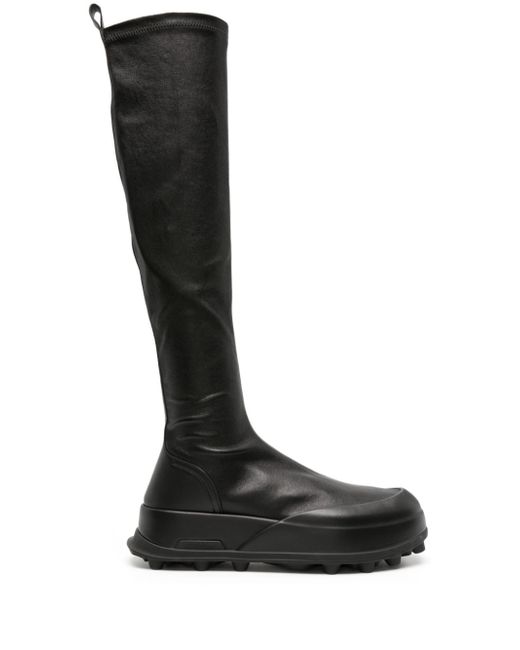 Jil Sander knee-high leather boots