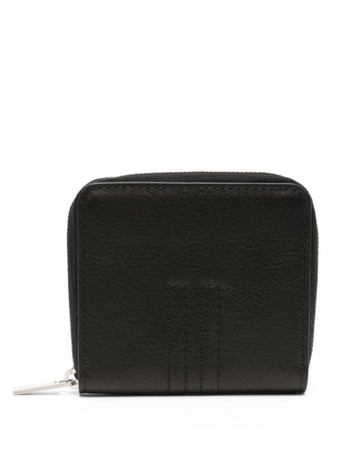 Rick Owens tonal-stitching leather wallet