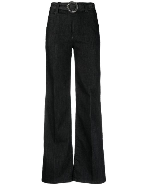 Liu •Jo belted wide-leg jeans