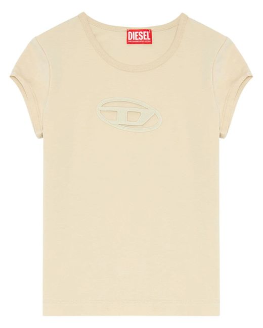 Diesel T-Angie logo cut-out T-shirt