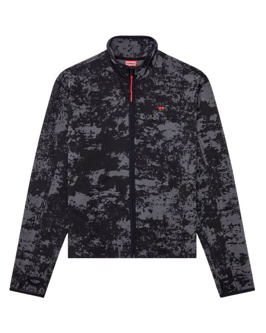Diesel Byron abstract-pattern print jacket