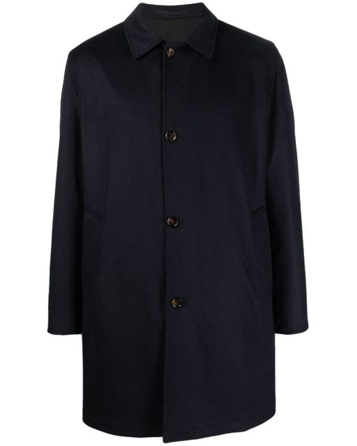 Kired button-up single-breasted coat