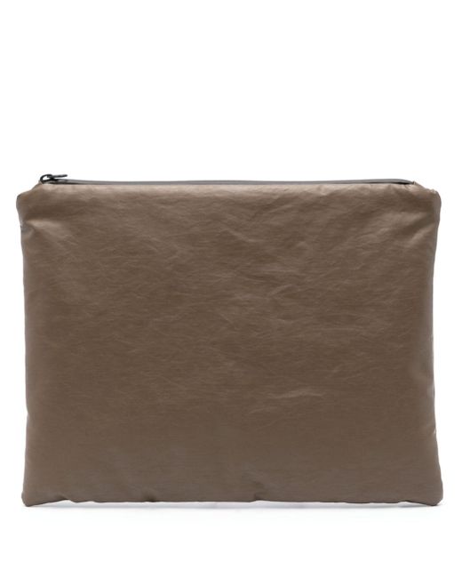 Kassl Editions The Sleeve coated clutch bag