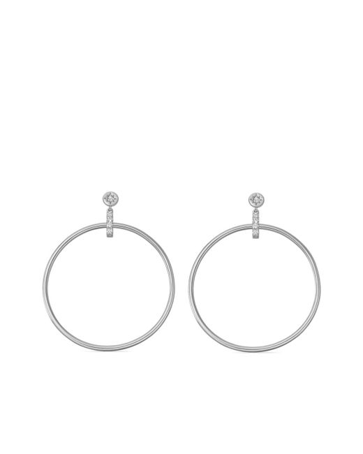 Astley Clarke Polaris sapphire hoop earrings
