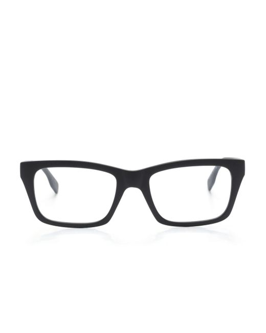 Karl Lagerfeld logo-print square-frame glasses
