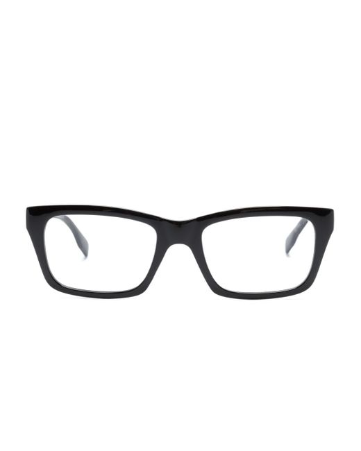 Karl Lagerfeld logo-print rectangle-frame glasses