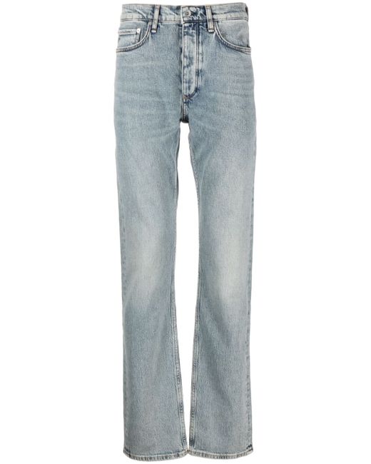 Rag & Bone Fit 4 mid-rise straight-leg jeans