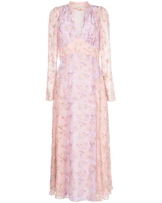 Loveshackfancy Starling floral-print maxi dress