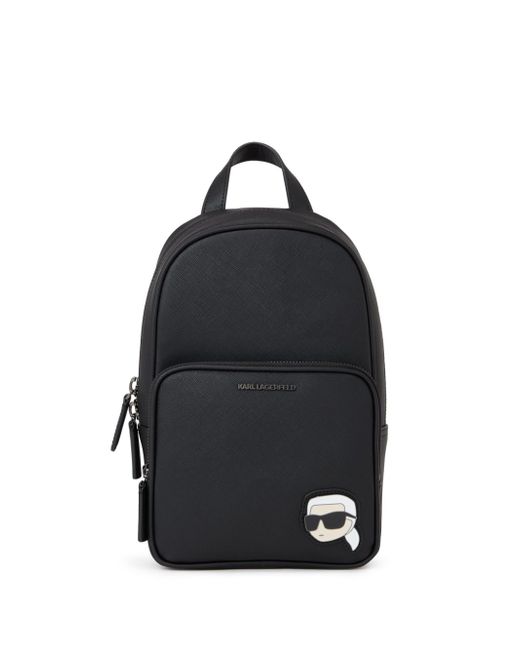 Karl Lagerfeld K/Ikonik 2.0 Kore single-strap backpack