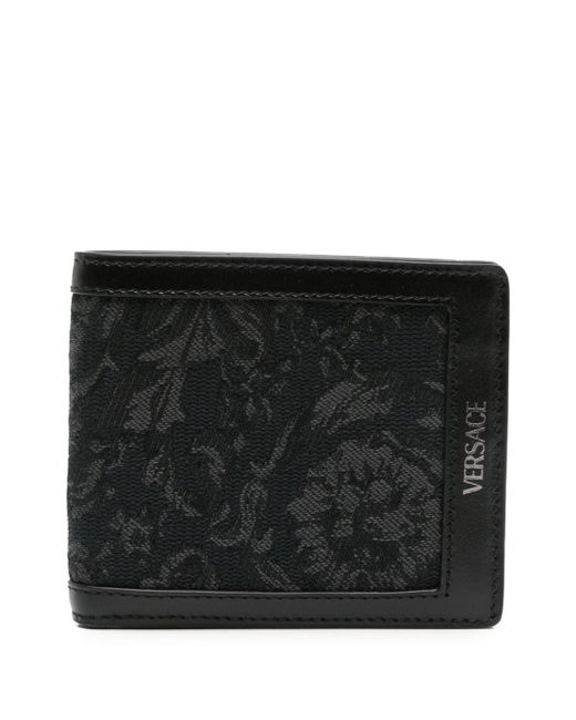 Versace Barocco jacquard wallet