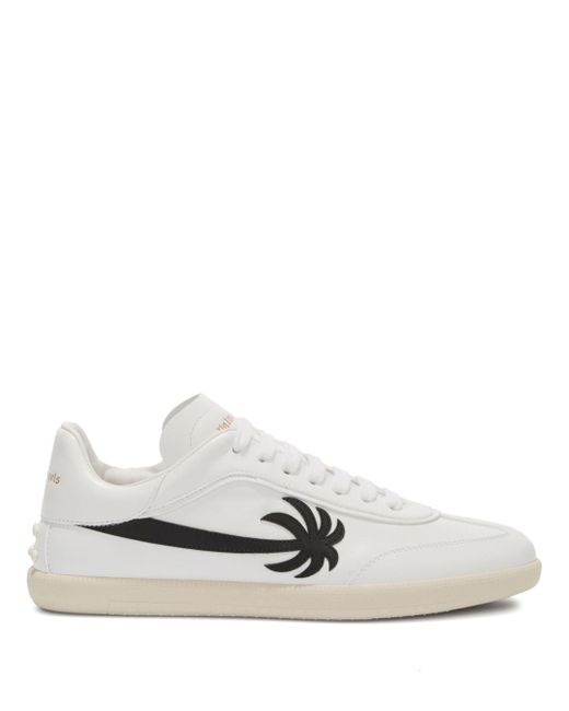 Palm Angels x Tods leather low-top sneakers