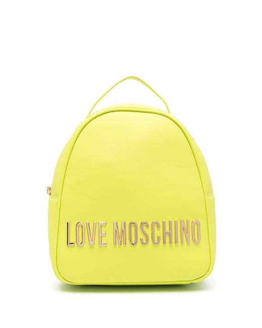Love Moschino logo-lettering backpack