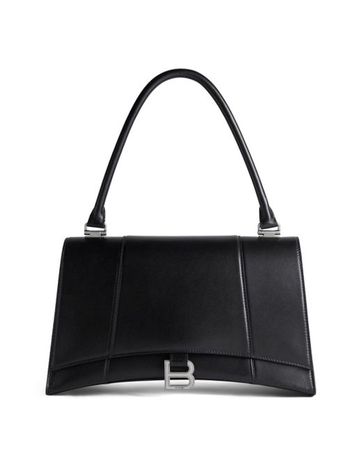 Balenciaga medium Hourglass leather tote bag