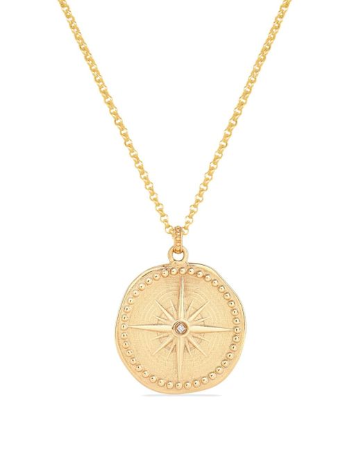 Dower And Hall True North talisman necklace