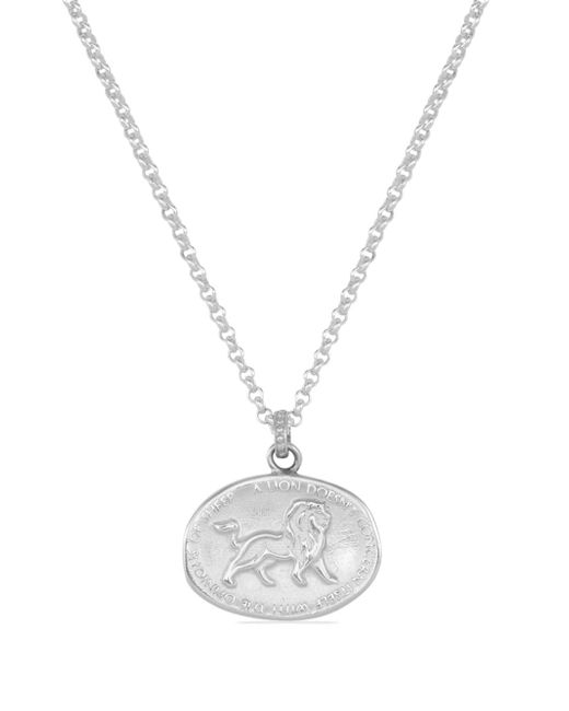 Dower And Hall Inspiring Lion talisman necklace