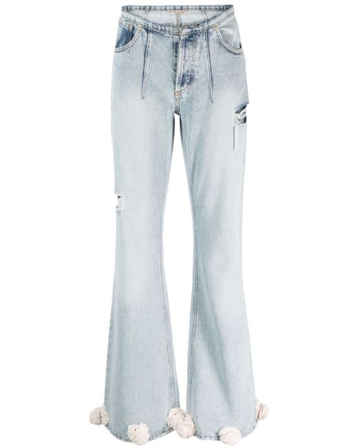 The Mannei Nula high-rise flared jeans