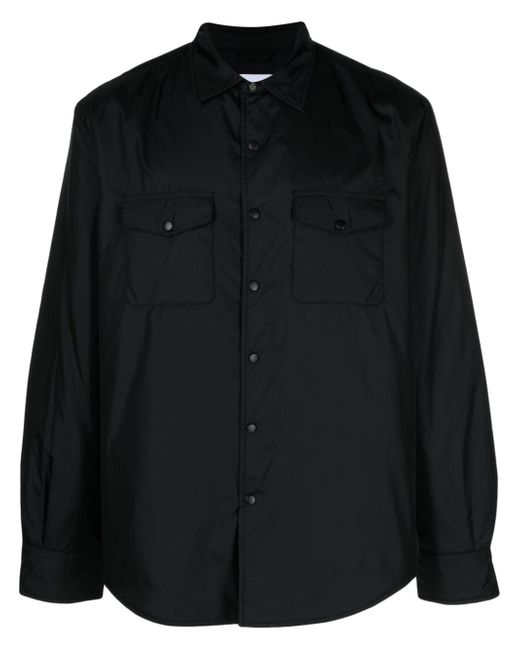 Aspesi patch-pocket button-up shirt