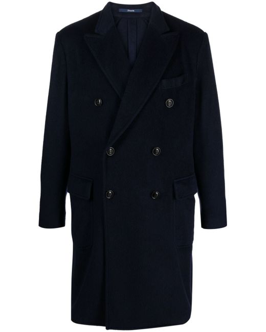 Drumohr double-breasted cashmere coat