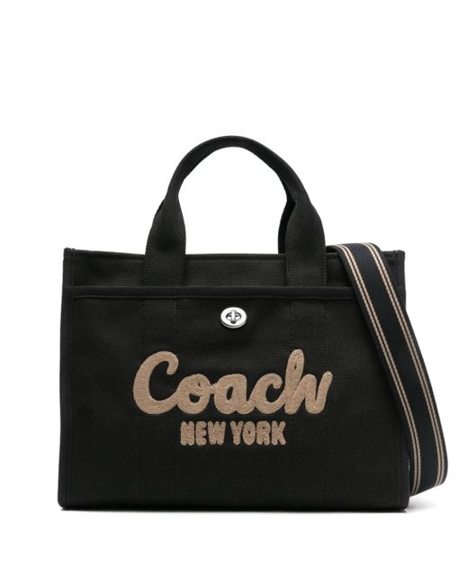 Coach Field logo-appliqué tote bag