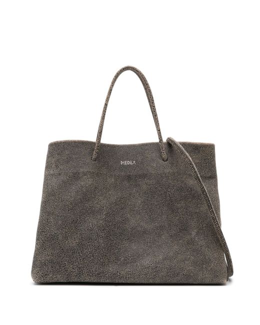 Medea Hanna distressed-effect leather tote bag