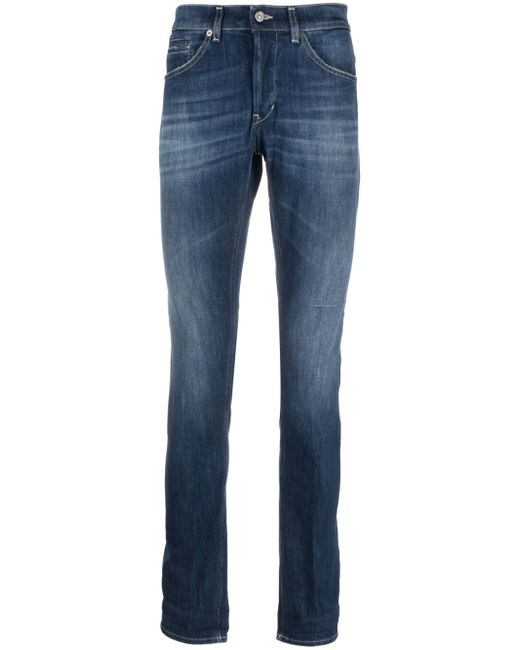 Dondup mid-rise skinny-cut jeans