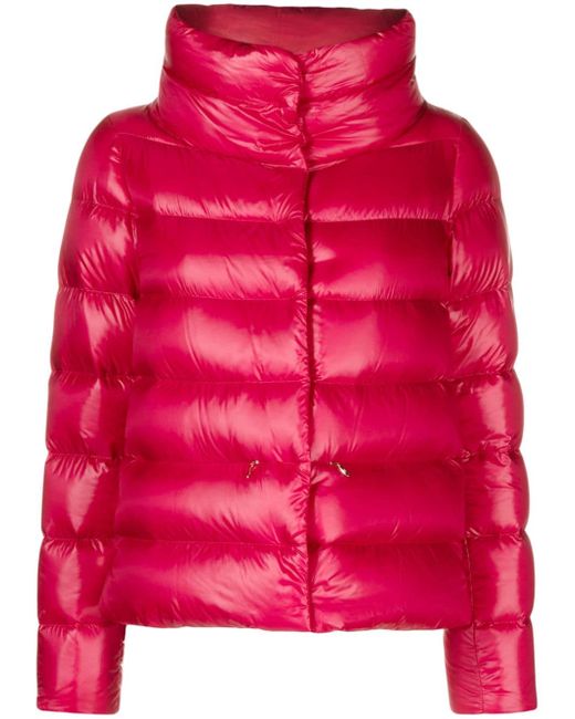 Herno funnel-neck quilted padded jacket