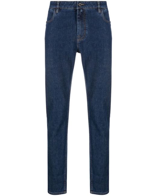 Peserico mid-rise straight-leg jeans