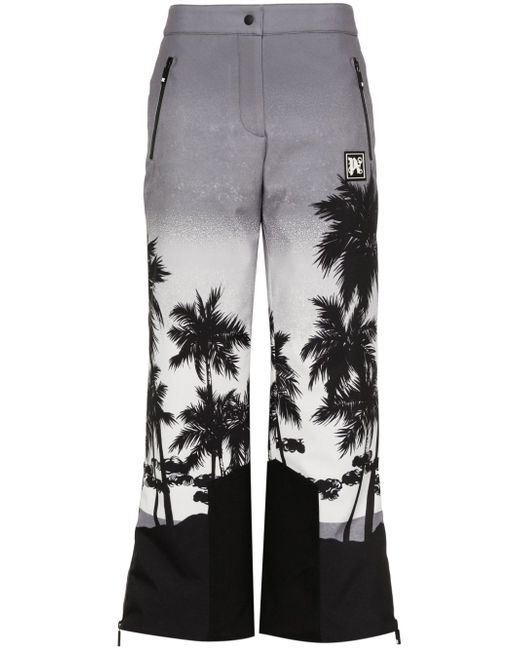 Palm Angels palm-print padded ski trousers